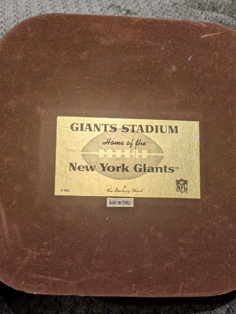 Danbury Mint New York Giants Stadium NFL Giants Danbury Mint Stadium - Picture 14 of 16